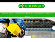 Tablet Screenshot of equiagro.com